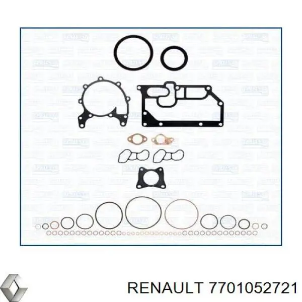 Junta de culata izquierda 7701052721 Renault (RVI)