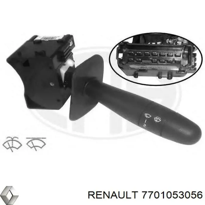 Переключатель подрулевой правый 7701053056 Renault (RVI)