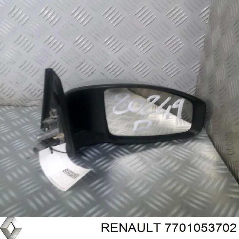 Купить 7701053702 Renault (RVI) Боковое зеркало заднего вида правое