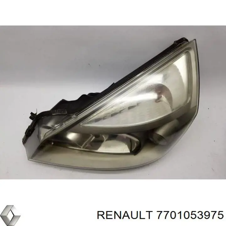 Фара левая Renault (RVI) 7701053975 цена, от 81.74 USD