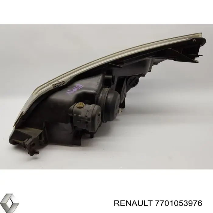 Правая фара 7701053976 Renault (RVI)
