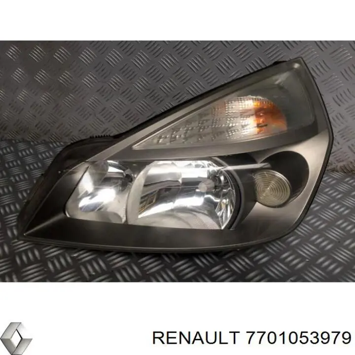 Фара левая 7701053979 Renault (RVI)