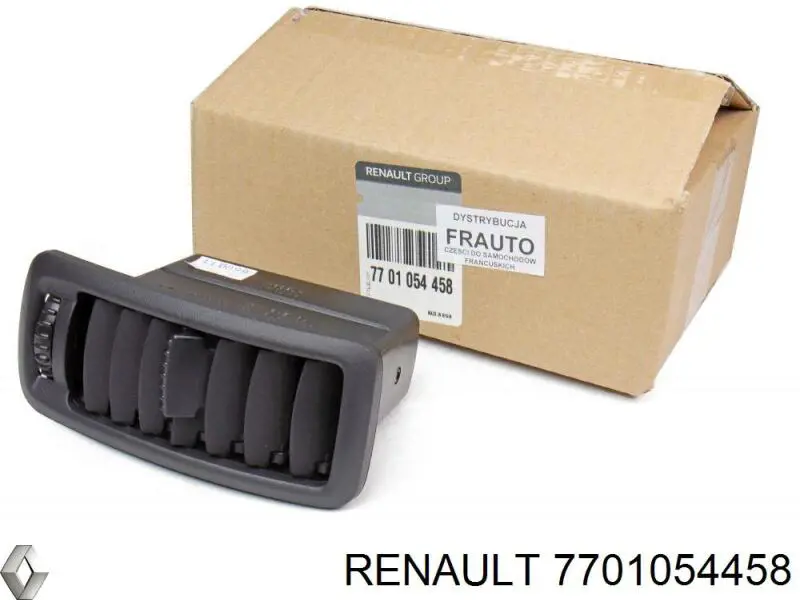 Решетка вентиляции салона на "торпедо" 7701054458 Renault (RVI)