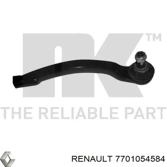 7701054584 Renault (RVI) рулевой наконечник