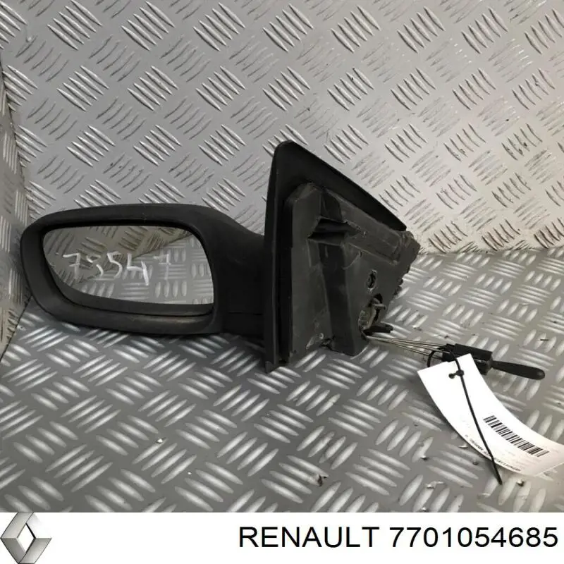 Зеркало левое Renault (RVI) 7701054685