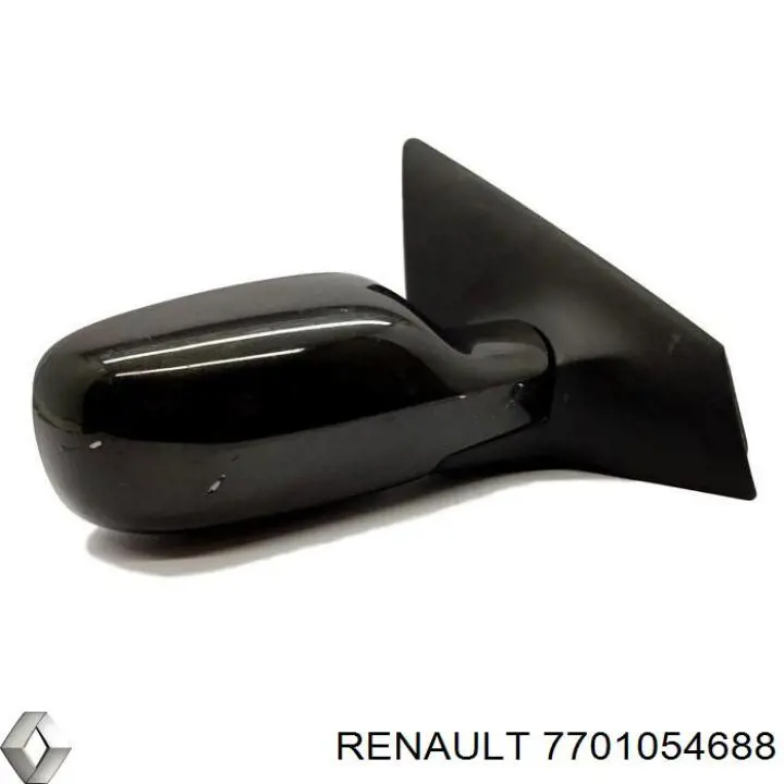 Правое боковое зеркало 7701054688 Renault (RVI)