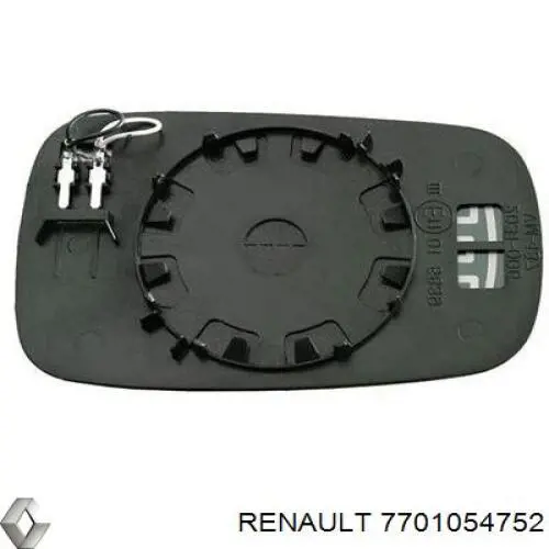 Купить 7701054752 Renault (RVI) Стекло зеркала заднего вида, левого