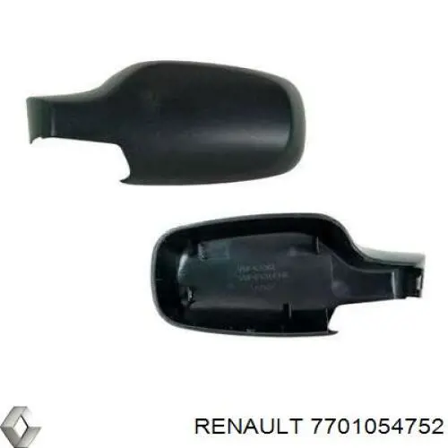 Зеркальный элемент левый Renault (RVI) 7701054752