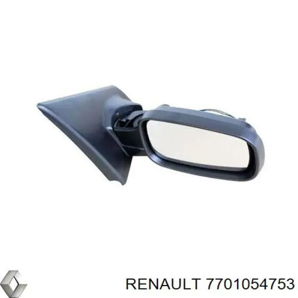 7701054753 Renault (RVI) Зеркальный элемент правого зеркала заднего вида