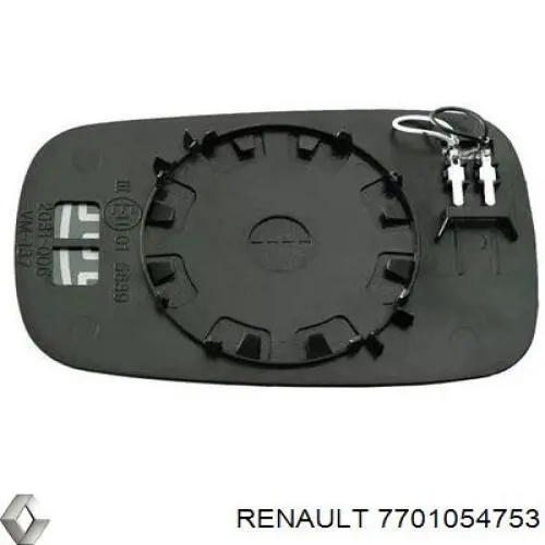 Стекло зеркала заднего вида, правого Renault (RVI) 7701054753 цена, от 7.27 USD