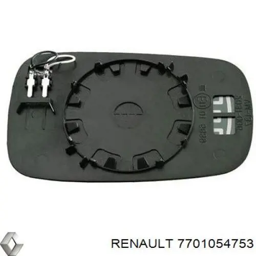 Купить 7701054753 Renault (RVI) Стекло правого зеркала заднего вида
