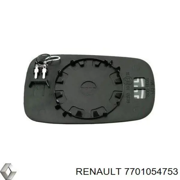 Зеркальный элемент правый Renault (RVI) 7701054753