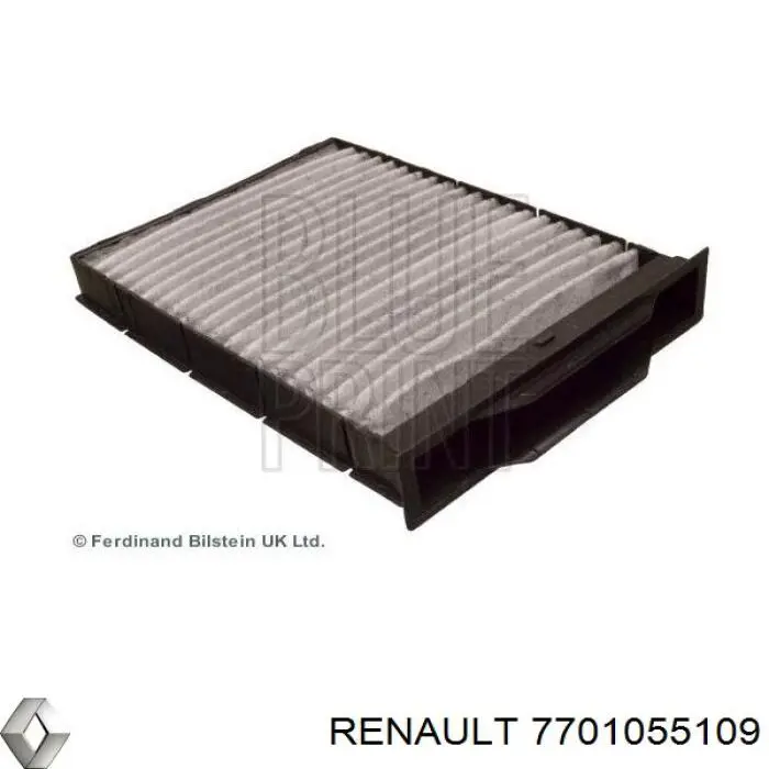 Купить 7701055109 Renault (RVI) Фильтр салона угольный