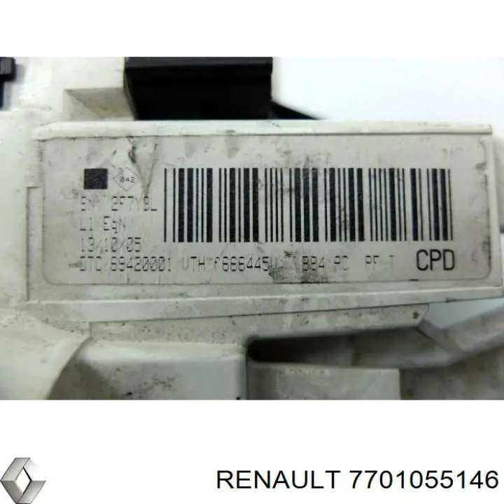 Купить 7701055146 Renault (RVI) Блок управления печкой