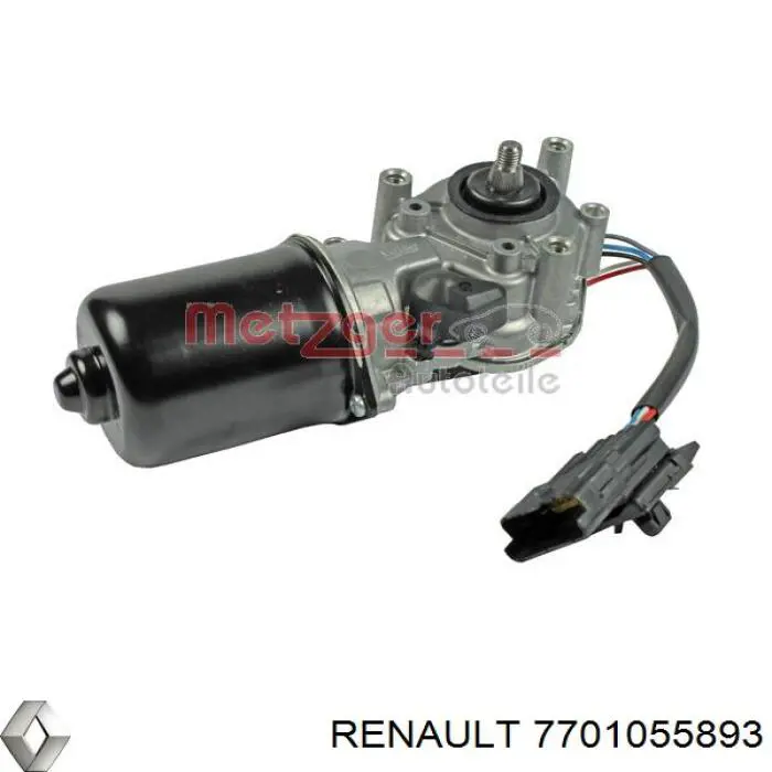 Мотор дворников 7701055893 Renault (RVI)