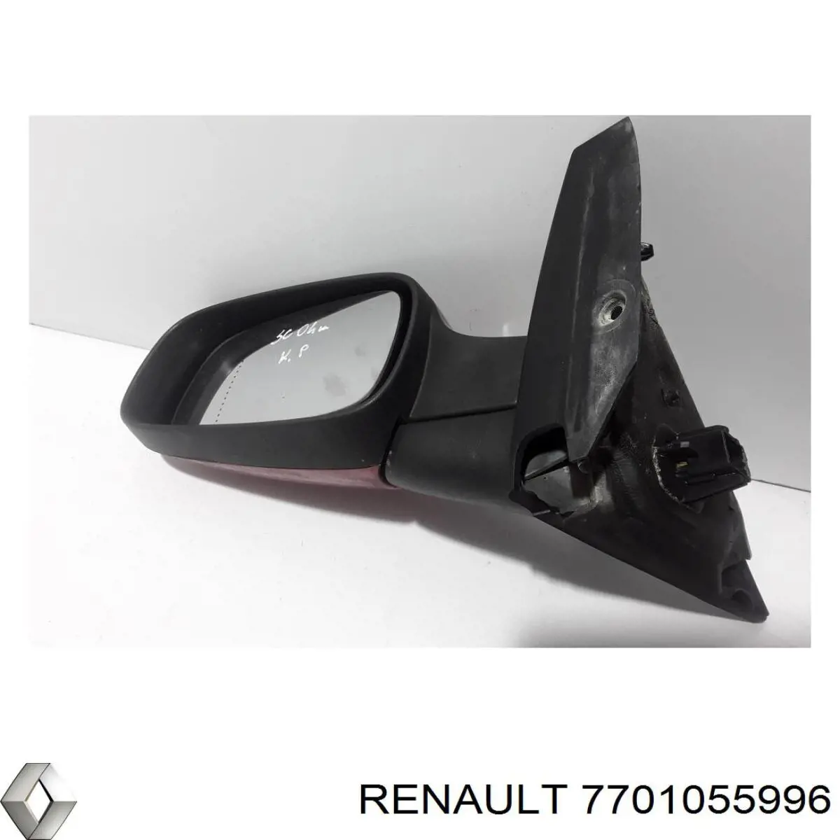 Левое боковое зеркало 7701055996 Renault (RVI)