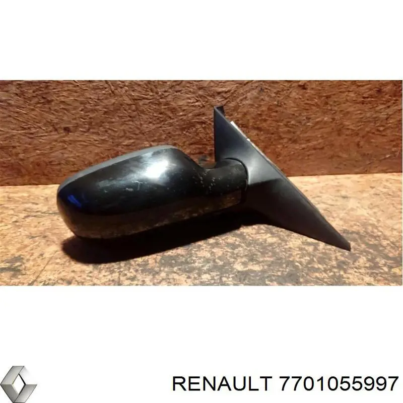 7701055997 Renault (RVI) espelho de retrovisão direito
