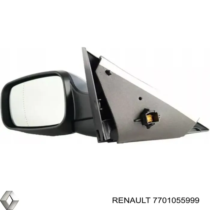 Корпус зеркала заднего вида левого на Renault Scenic II 