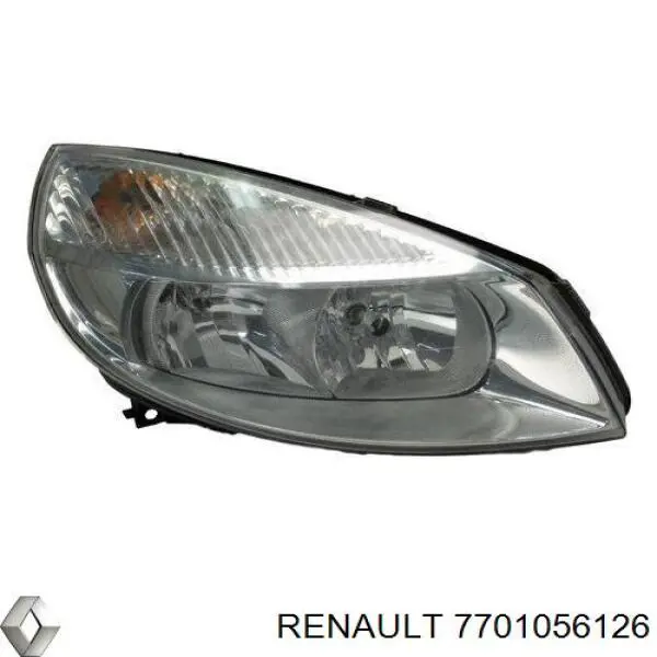 7701056126 Renault (RVI) luz direita