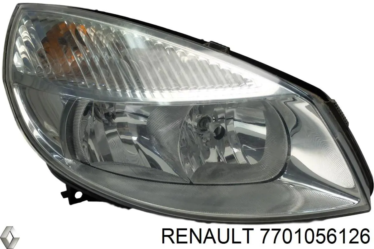 Правая блок фара Renault (RVI) 7701056126 цена, от 74.38 USD