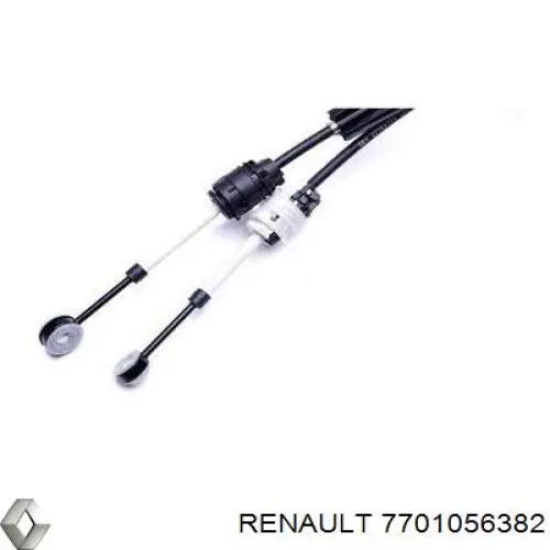 Трос переключения передач сдвоенный 7701056382 Renault (RVI)