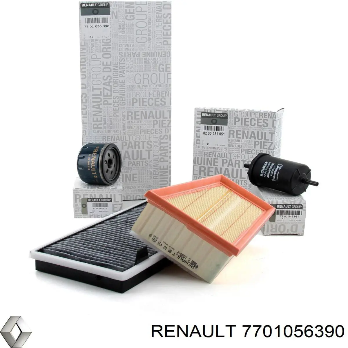 Воздушный фильтр салона Renault (RVI) 7701056390