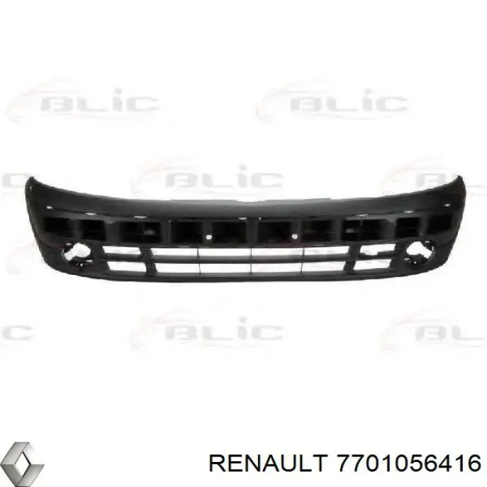 Задний бампер 7701056416 Renault (RVI)