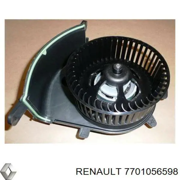 7701056598 Renault (RVI) motor de ventilador de forno (de aquecedor de salão)