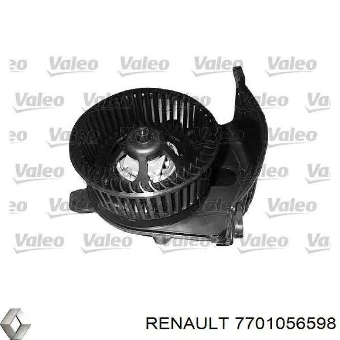 7701056598 Renault (RVI) Электромотор печки
