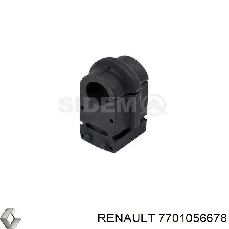 Втулка стабилизатора переднего 7701056678 Renault (RVI)
