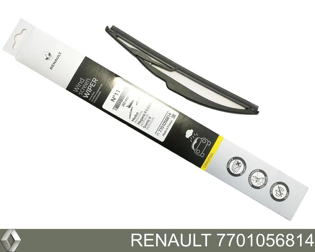 дворник заднего стекла Renault (RVI) 7701056814 цена, от 7.81 USD