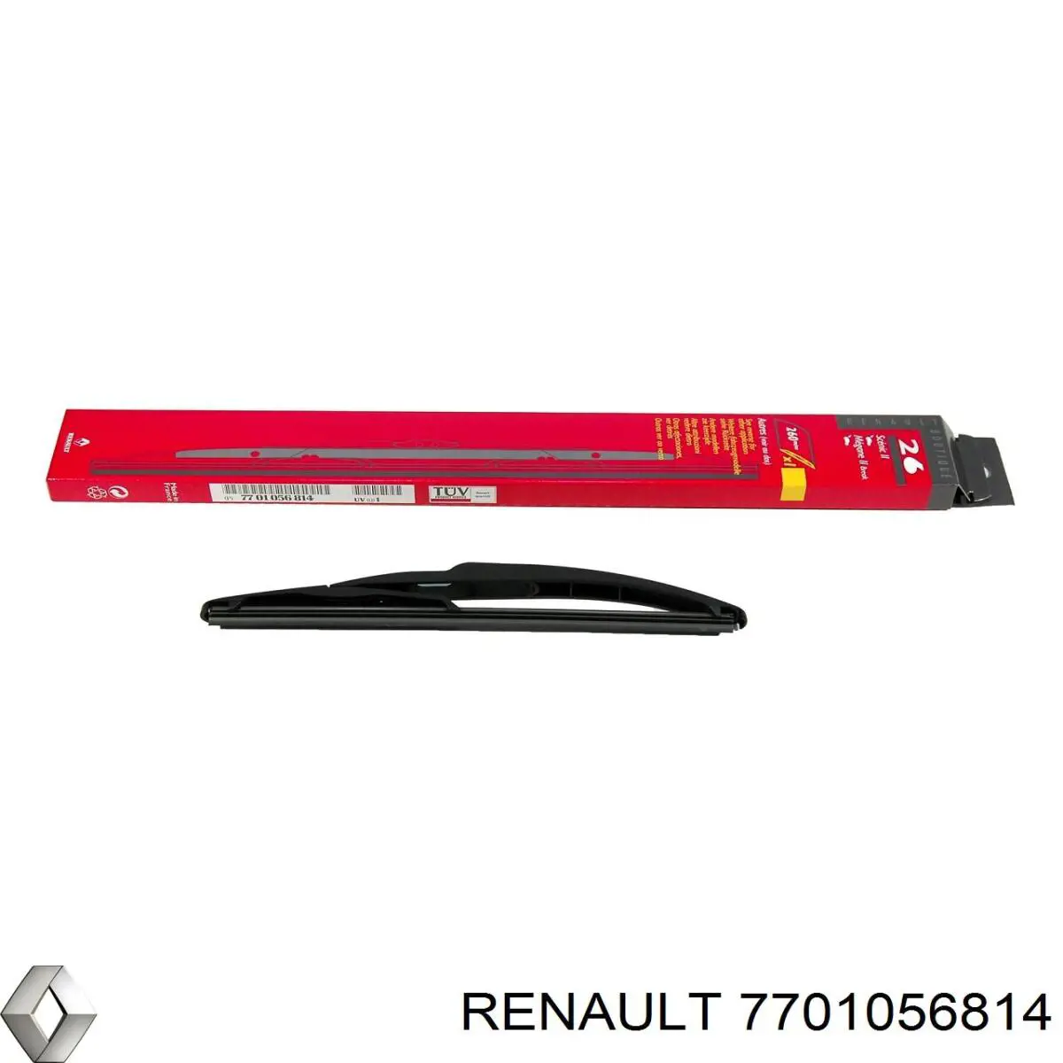 Купить 7701056814 Renault (RVI) Дворник стеклоочистителя задний