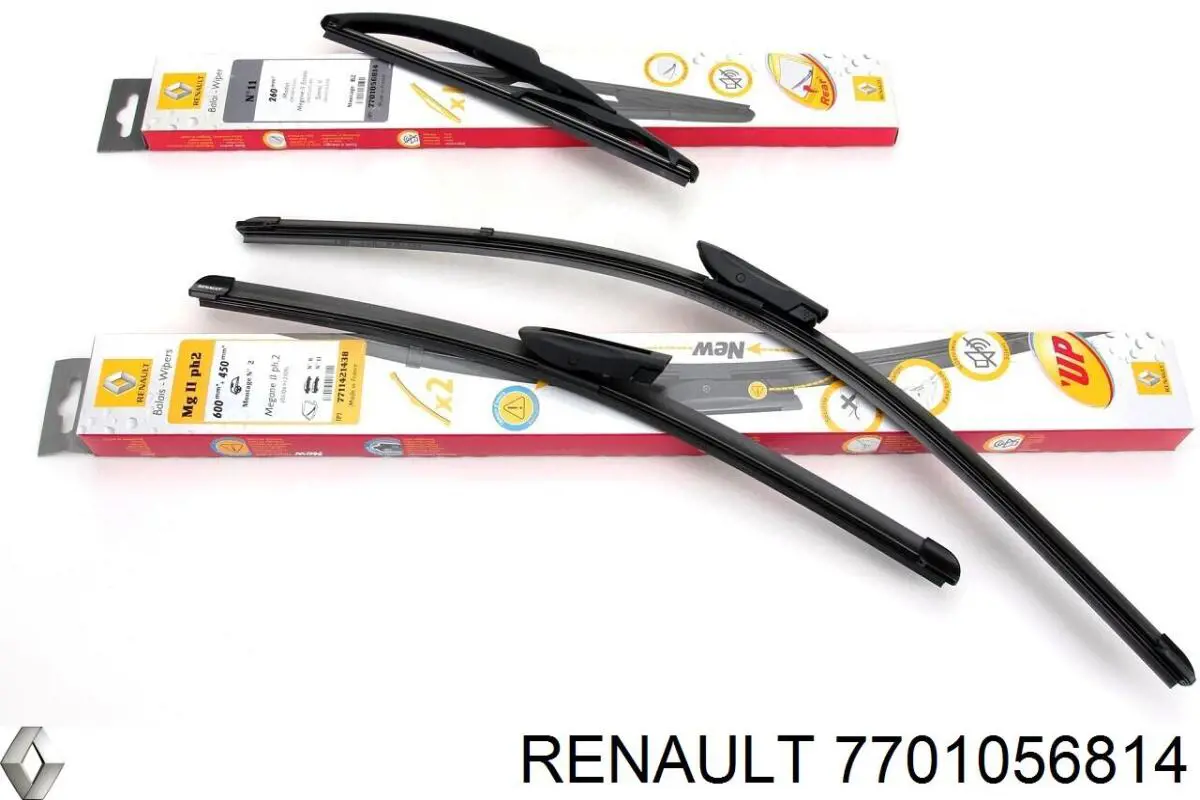 Задняя щетка Renault (RVI) 7701056814