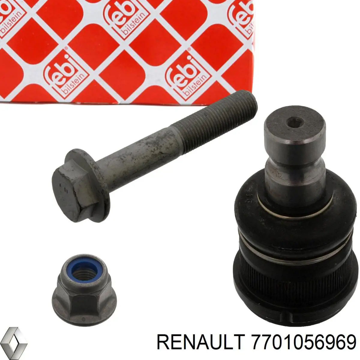 Шаровая опора, нижняя Renault (RVI) 7701056969 цена, от 10.14 USD