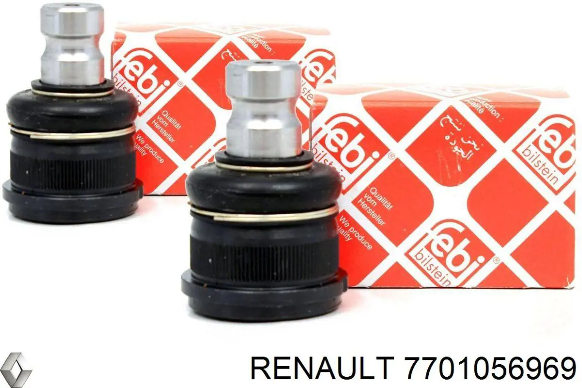 Нижняя шаровая опора 7701056969 Renault (RVI)