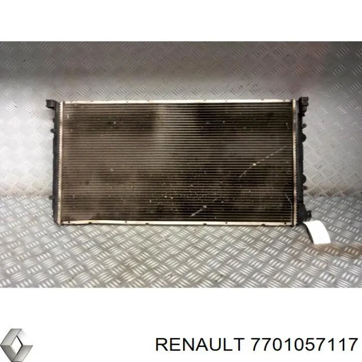 Радиатор охлаждения двигателя Renault (RVI) 7701057117 цена, от 67.81 USD