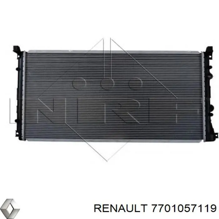 7701057119 Renault (RVI) Радиатор основной