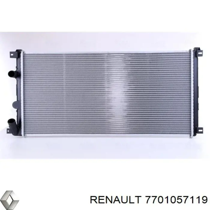 Радиатор охлаждения двигателя Renault (RVI) 7701057119 цена, от 62.49 USD