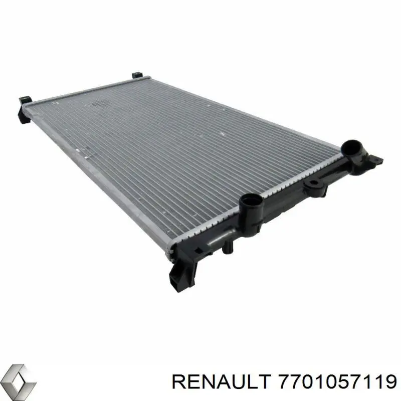 Радиатор 7701057119 Renault (RVI)
