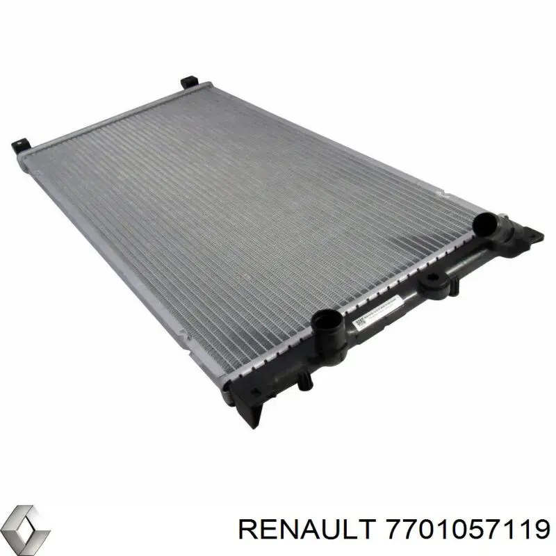 Радиатор охлаждения двигателя Renault (RVI) 7701057119 цена, от 62.49 USD