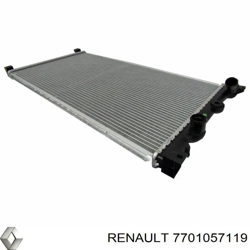 Купить 7701057119 Renault (RVI) Радиатор водяной