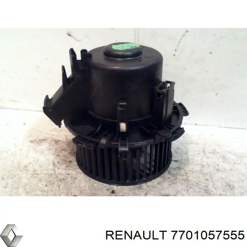 Motor eléctrico, ventilador habitáculo 7701057555 Renault (RVI)