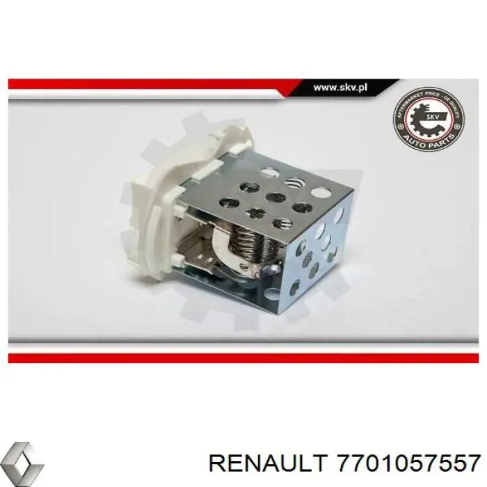 Резистор (сопротивление) вентилятора печки (отопителя салона) Renault (RVI) 7701057557