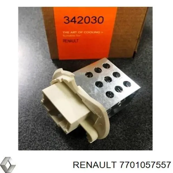 Резистор печки 7701057557 Renault (RVI)