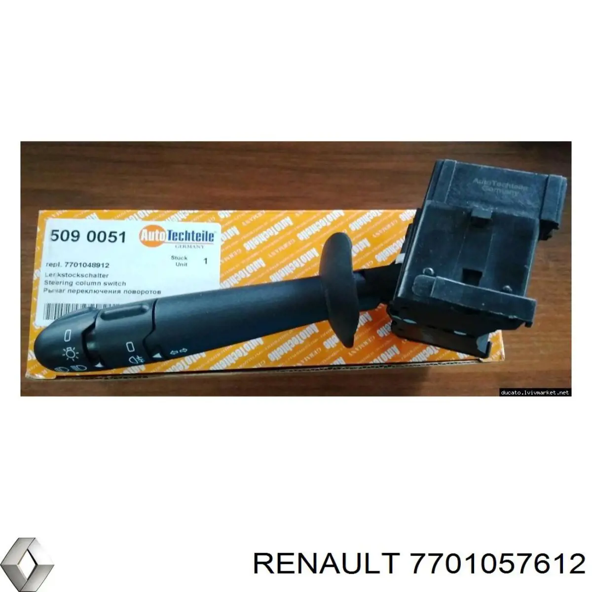 Переключатель подрулевой левый 7701057612 Renault (RVI)