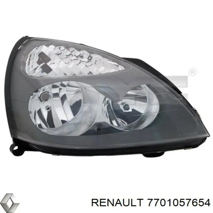 7701057654 Renault (RVI) фара левая