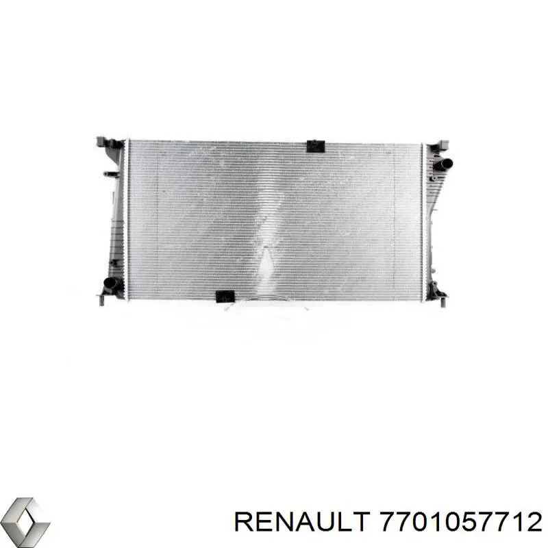 7701057712 Renault (RVI) радиатор