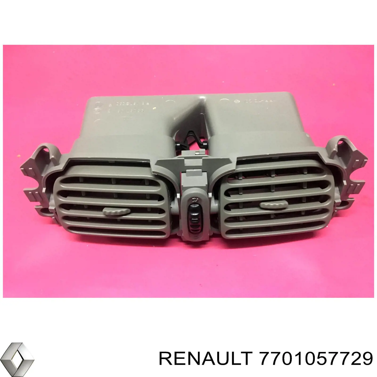 Grelha esquerda de ventilação de salão no "painel de instrumentos" para Renault Clio (LB0, LB1, LB2)