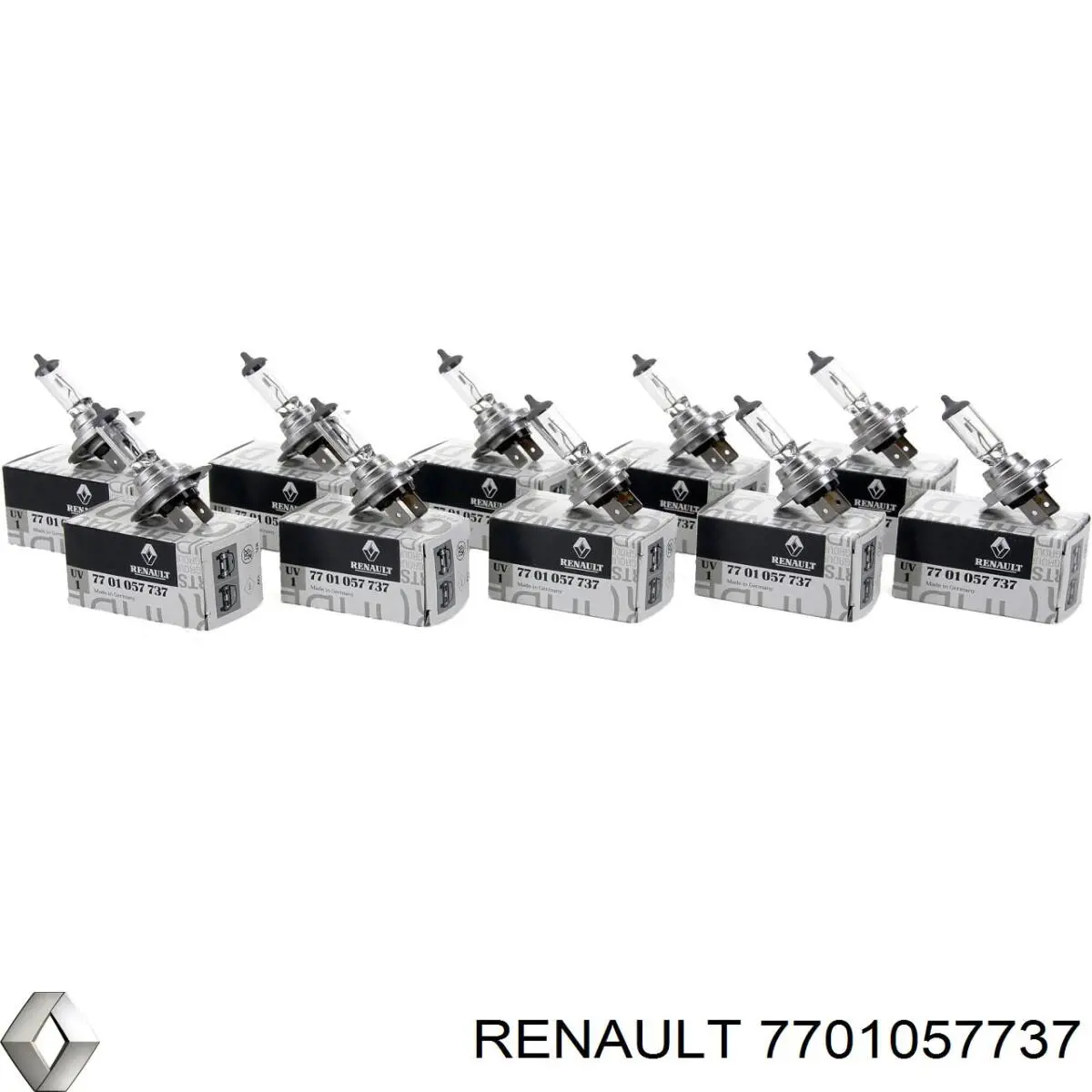 Лампочка галогенная Renault (RVI) 7701057737