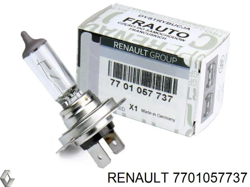7701057737 Renault (RVI) Лампочка дальнего света